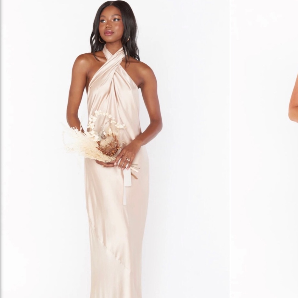 Jasmine Halter Maxi Dress